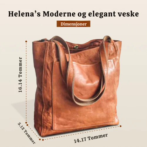 Helena’s moderne sjarm | Stillegårdskinnveske