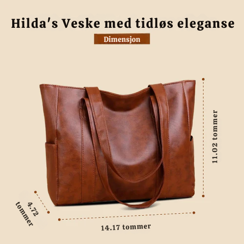 Hilda's Tidlösa Elegans | Lærveske