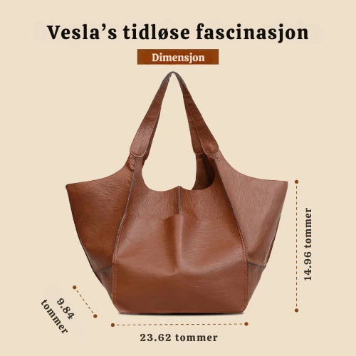 Vesla’s tidløse fascinasjon | Vintage skinnveske